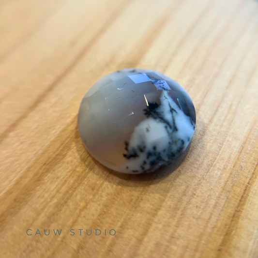 round dendritic agate - loose stone